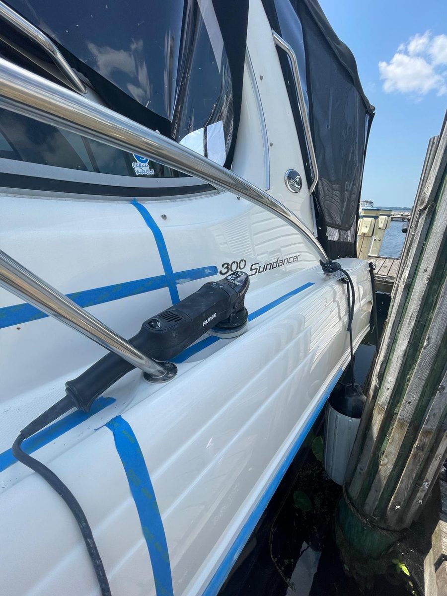 Multi-stage paint correction with the RUPES polisher