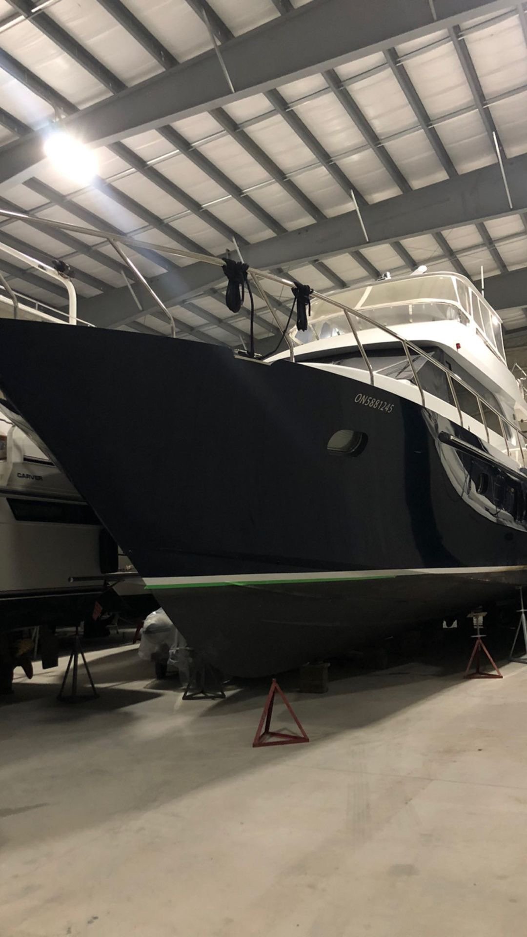 Marine service work