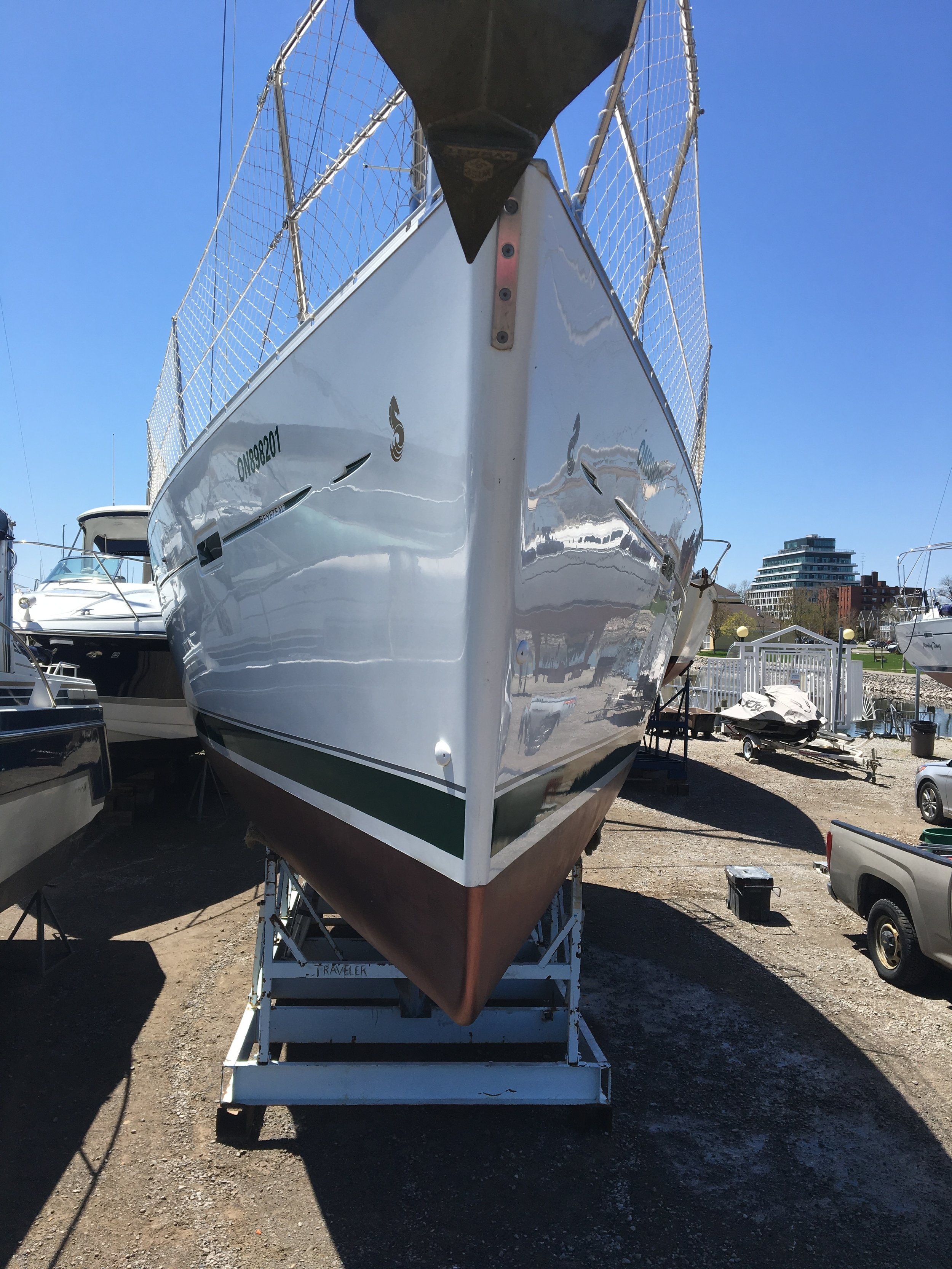 Marine service work
