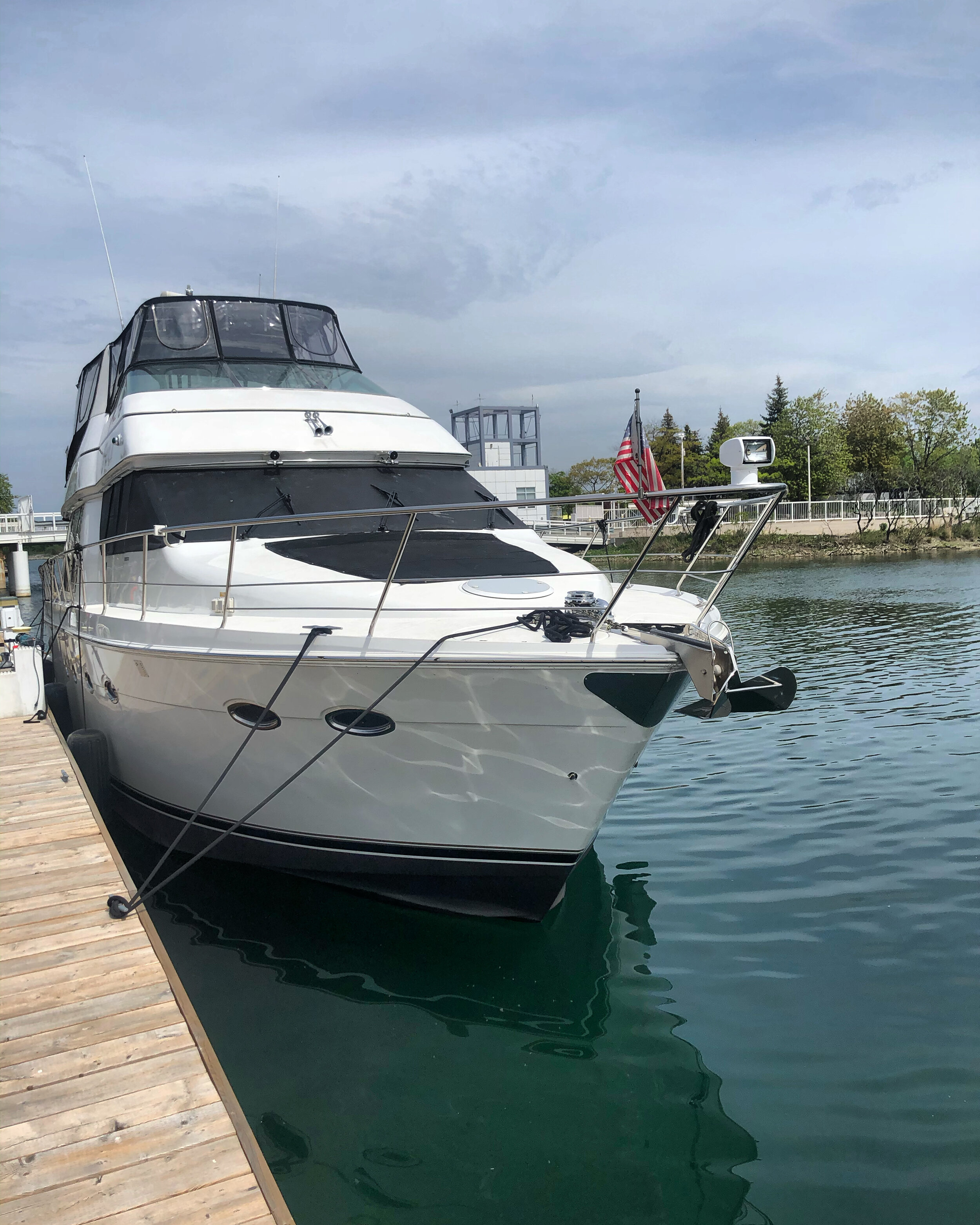 Marine service work