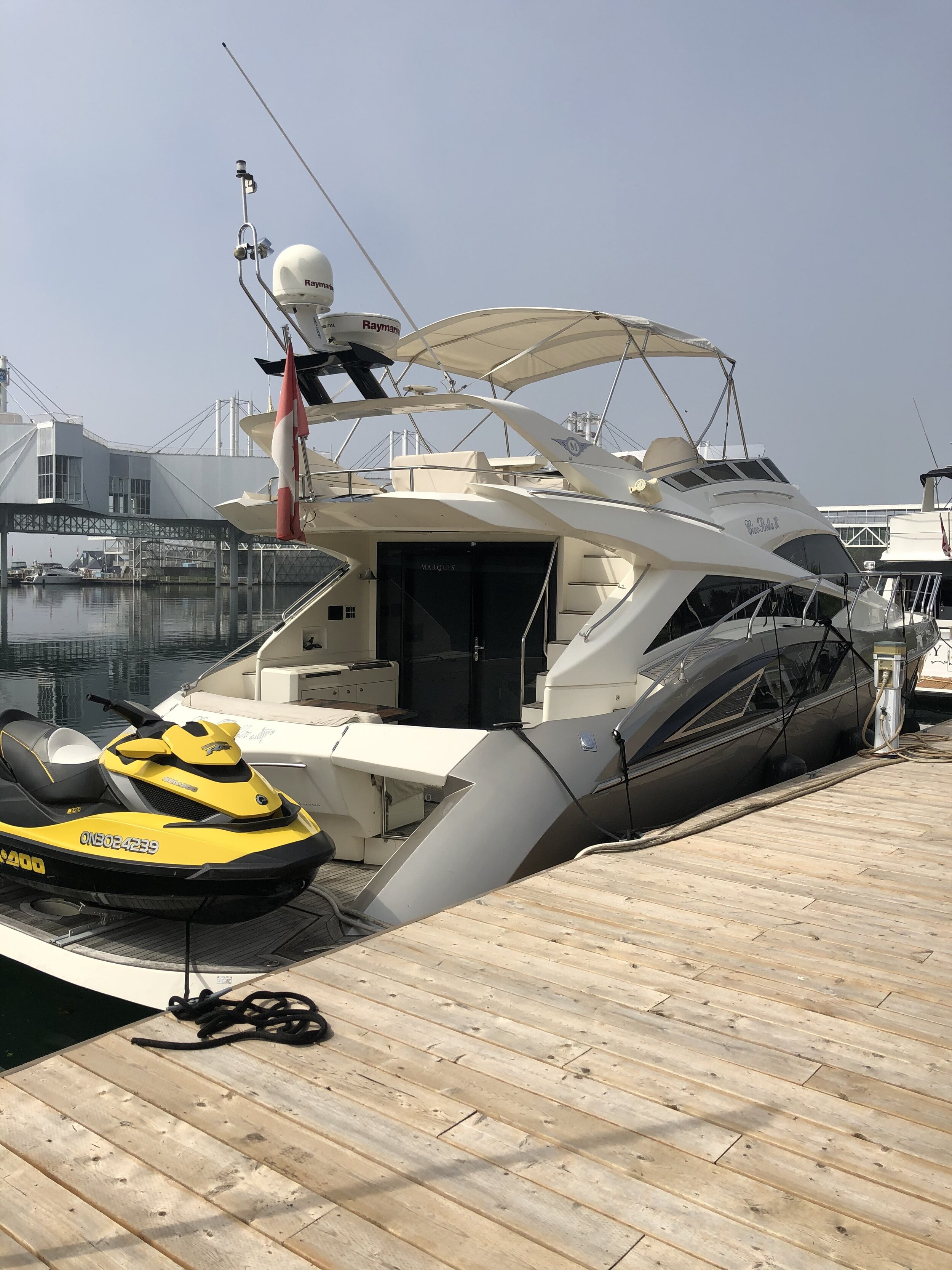 Marine service work