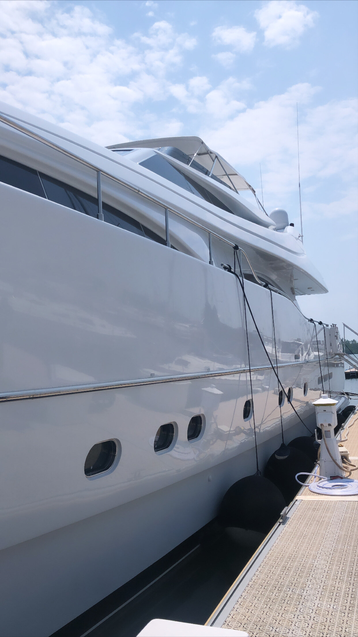 Marine service work